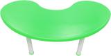 Ehomekart Playtool Moon Table - Front Round Table for Kids - (53 x 20 x 20 inches) Plastic Study Table (Finish Color - Green, DIY(Do-It-Yourself))