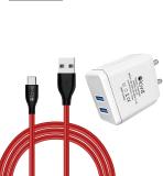 ELOVE Wall Charger Accessory Combo for All Type C Devices (Red)