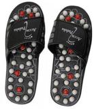 OneRetail ZZX12 Yoga Paduka Acupressure Massage Slippers Leg Foot Massager, Free Size Massager (Multicolor)