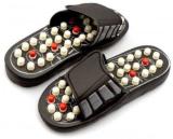 OneRetail TYR-566 Spring Acupressure & Magnetic Therapy Accu Paduka Chappal Slippers Full Body Blood Circulation Massager (Multicolor) Massager (Multicolor)