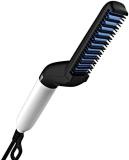 FIVANIO Hair Comb Brush Beard Straightener Hair Straightening Comb men quick BEARD Straightener Hair Multifunctional Hair Curler Hair Straightener (Multicolor)