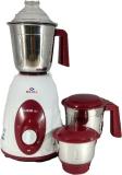 BAJAJ CLASSIC 750 750 W Mixer Grinder (MIXER GRINDER | 3 Jars | DEEP RED AND WHITE)