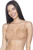 Amante Women T-Shirt Lightly Padded Bra (Beige)