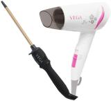 VEGA Chopstick Hair Curler-7x10 mm (VHCS-01) & Go Style 1200 Hair Dryer (VHDH-18) Personal Care Appliance Combo (Hair Curler, Hair Dryer)