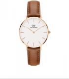 DANIEL WELLINGTON Classic Petite Durham 32mm Rose Gold Petite Durham White color Round - 32 mm diameter Analog Watch  - For Women