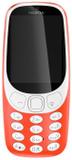 Nokia 3310 Dual SIM Keypad Mobile with MP3 Player, FM Radio & Rear Camera (Warm Red)