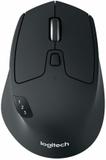 Logitech M720 / Multi-Device, 1000 Dpi, 8-Buttons Wireless Optical Mouse (2.4GHz Wireless, Bluetooth, Black)