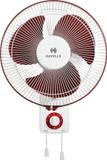 HAVELLS ACCELERO 300 mm 3 Blade Wall Fan (WHITE-RED | Pack of 1)