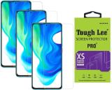 TOUGH LEE Tempered Glass Guard for Poco M2 Pro, Poco X2, Poco X3, Mi Redmi Note 9 Pro, Mi Redmi Note 9 Pro Max (Pack of 3)