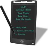 Baixo 8.5 inch LCD Electronic Writing PAD Tablet Doodle Board for Kids, Graphic Pad, Digital Drawing Board for Children Kids Gifts, Elder Message Board, Family and Office Memo (Black)