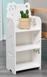 Furn Master Plastic Free Standing Cabinet (Finish Color - White, DIY(Do-It-Yourself))