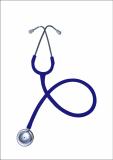 Pulse Wave New Latest Mark -1 stethoscope Dual Head Latex Free Stethoscope single tube stethoscope Dual Head stethoscope Dual Head stethoscope Stethoscope (Cobalt Blue)