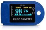 GUGGU ETE_495E_Pulse Oximeter Finger Oximetry SPO2 Blood Oxygen Saturation Monitor Heart Rate Monitor Rotatable OLED Digital Display Portable with Batteries and Lanyard Pulse Oximeter Pulse Oximeter (Multicolor)