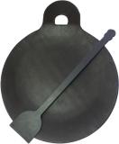 Nakshathra Nonstick Iron Tawa For Dosa Rotti Chappathi For Home Tawa 25 cm diameter (Iron, Non-stick)