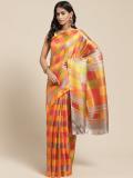 vaamsi Printed Daily Wear Art Silk Saree (Multicolor)