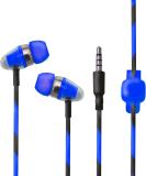 Hitage Champ Super Bass Perfect Soundtrack Headset +Ball Pen Wired (Blue, In the Ear)