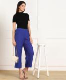 GLOBAL DESI Regular Fit Women Blue Trousers