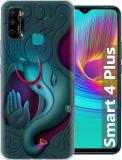 Flipkart SmartBuy Back Cover for Infinix Smart 4 Plus, Infinix Smart 4 (Green, Purple, Grip Case, Silicon, Pack of: 1)