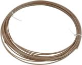 DOMO nScribe ABS17510M Build Filament 1.75mm Diameter 10 Meter long ABS Plastic Filament for 3D Printer and 3D Doodling Pen - ABS Brown Printer Filament (Brown)