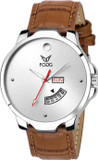 Fogg Brown Day and Date Men's Watch 