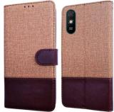 Spicesun Back Cover for Redmi 9i , Mi Redmi 9A Sport (Brown, Dual Protection, Pack of: 1)