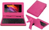 ACM Keyboard Case for Celkon Star 4g (Pink, Cases with Holder, Pack of: 1)