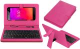 ACM Keyboard Case for Ziox Astra Viva 4g (Pink, Cases with Holder, Pack of: 1)