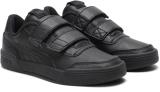 PUMA Boys & Girls Velcro Sneakers (Black)