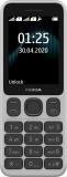 Nokia 125 Dual SIM Feature Mobile, Wireless FM Radio and Built-in Torch (White)