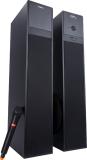 IMPEX Thunder T3 Plus 100 W RMS Wireless Mic Tower Speaker With 100 W Bluetooth Home Theatre (Black, 2.1 Channel)