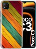 Flipkart SmartBuy Back Cover for Poco C3 (Multicolor, Grip Case, Silicon, Pack of: 1)