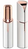 MACVL5 Face Hair Remover Upper Lip, Chin, Cheeks, Eyebrow Trimmer Machine for Women Cordless Epilator (White)
