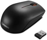 Lenovo 300 /1yr battery life, Ambidextrous,Ergonomic,1000 DPI Wireless Optical Mouse (2.4GHz Wireless, Black)