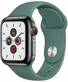 Mobirite W26+ Series 6 Smartwatch (Green Strap, Free Size)