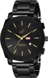 PIRASO D&D 2020 Luxury Look Black Dial And Stunning Black Stainless Steel Chain With Day and Date Functioning Watch For Men Analog Watch  - For Boys