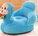 Everyonic Soft Monkey Sofa Seat for Baby ( 0 to 4 years), Best gift for newborn kids, High quality soft teddy shape sofa/chair for new born Fabric Sofa (Finish Color - BLUE, Pre-assembled)