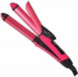 Angel Creation 2 in 1 beauty set nova Hair Straightener (Pink) 2 in 1 beauty set nova Hair Straightener (Pink) Hair Straightener (Pink)