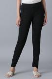 W Ankle Length Ethnic Wear Legging (Grey, Solid)