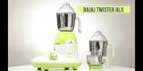 BAJAJ TWISTER 750 W Mixer Grinder (TWISTER DLX | 3 Jars | Multicolor)