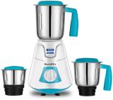 KENT 16077 550 W Mixer Grinder (RapidMix | 3 Jars | Blue, White)