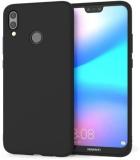 ASVALBUY Back Cover for Huawei P20 LITE (Black, Pack of: 1)