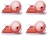 NP NAVEEN PLASTIC vc-08 Silicon Relaxation Suction Vacuum Cupping Therapy Set of 8 Massager (Multicolor)