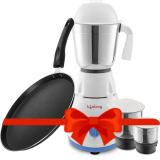 Lifelong LLCMB03 500 W Mixer Grinder White, 3 Jars & Non stick Tawa Super Combo (LLCMB03 | 3 Jars | White)