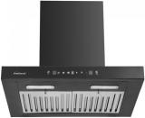 Sunflame Linea 60 bk Auto Clean Wall Mounted Black 1250 CMH Chimney