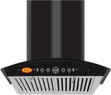 SURYA EX Black-2021 Auto Clean Wall Mounted Black 1400 CMH Chimney