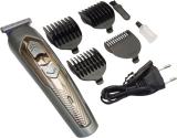 Profiline GEET02021 Men's 3in1 electric shaver cleaning face trimer rechargeable electric razor for men beard trimmer head body shaving machine Trimmer 45 min  Runtime 1 Length Settings (Silver)