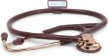 RCSP stethoscope for students medical girls, Nurses and doctors rose gold CHOCOLATE Acoustic Stethoscope (CHOCOLATE)