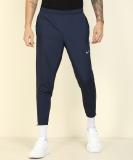 NIKE Solid Men Blue Track Pants