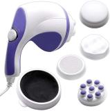 WAIKIL relaxe handheld massager 02 Relax & Spin Tone Slimming Toning & Relaxing 5 headers Spin Tone Slimming Lose Massager (Multicolor)