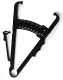 Medimama Body Fat Caliper, Fat Measure Clipper for Accurately Measuring Caliper Tool for Body Fat skinfold Calipers Measurement Device Body Fat Scale Body Fat Analyzer (Black)